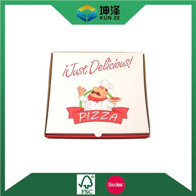 Caixa de pizza calenta i deliciosa