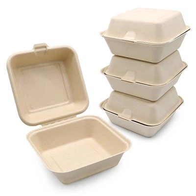 Caixa Bento de fibra de bambú
